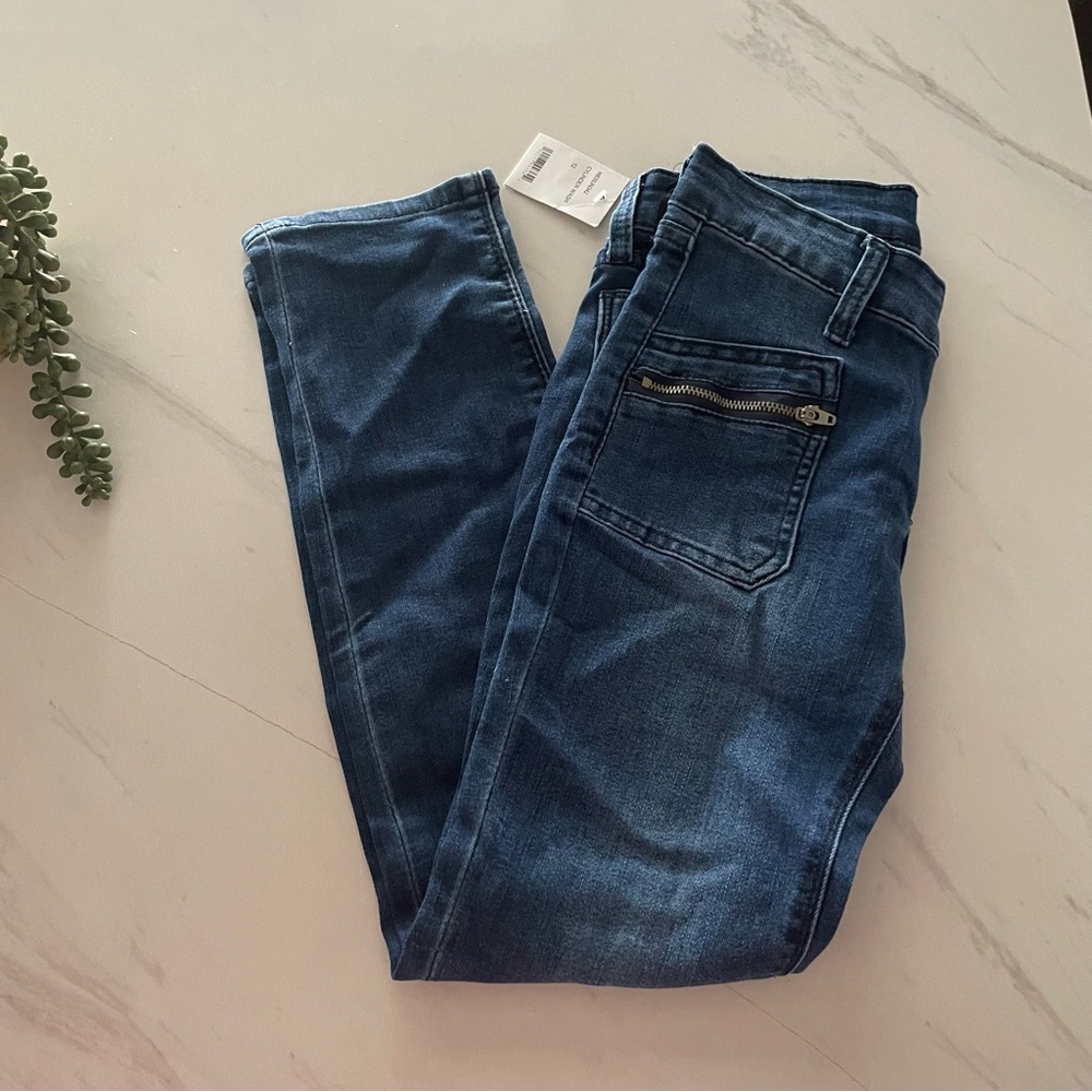 Hudson Skinny Ankle Amiri Jeans Vintage Denim Look Girls Size 12